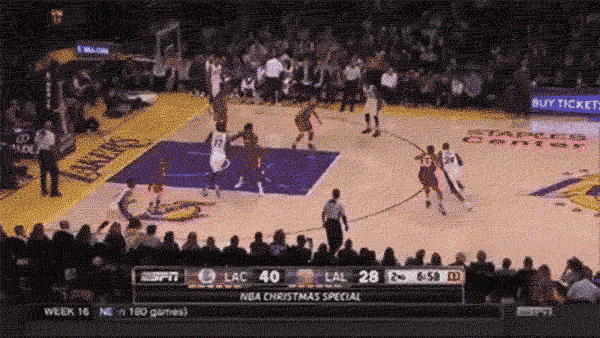 为了最后一次“圣诞大战”，科比赛前治疗了4个小时