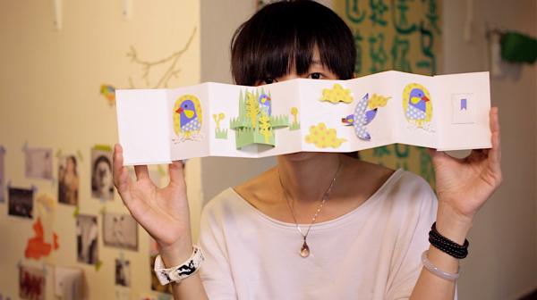 荣耀少年湃丨陈粉丸的手工书：在树叶、猫毛和剪纸中收集灵感