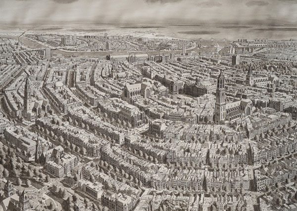 记忆画师带你遍览世界著名城市