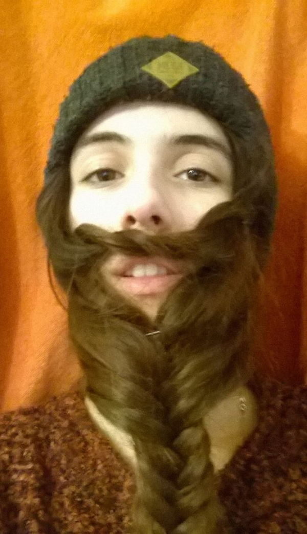 趣看|长发变美髯，新年造型抖起来