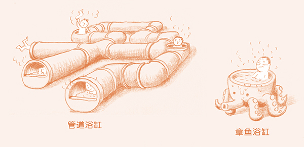 这些脑洞大开的马桶和浴缸，你更喜欢哪个？