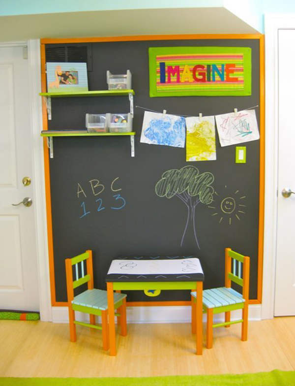 幼儿园学霸的书桌间长什么样？