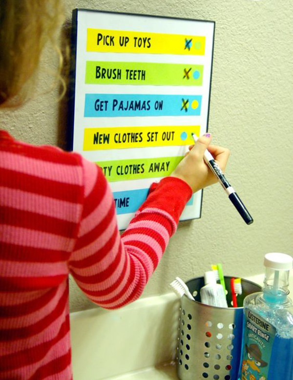 为不想唠叨、发火的父母支招，这些图表管理法挺好用