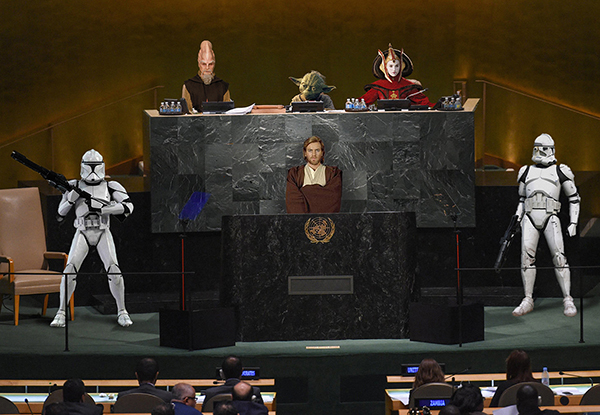 趣看|假如，星球大战人物接管世界领袖