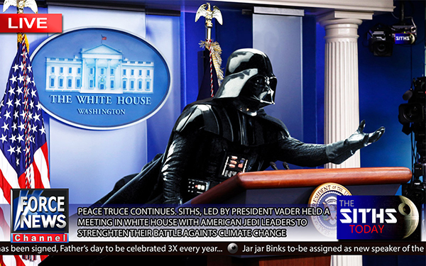 趣看|假如，星球大战人物接管世界领袖