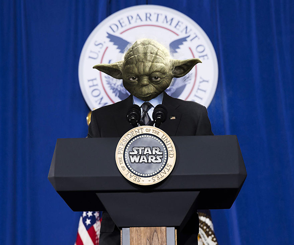 趣看|假如，星球大战人物接管世界领袖