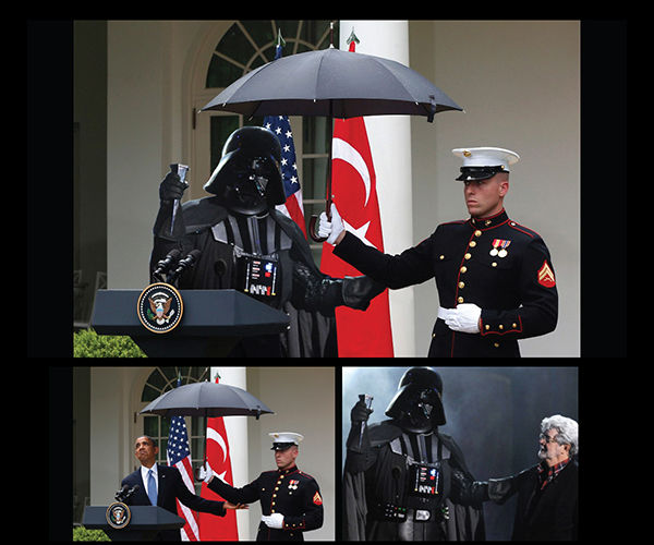 趣看|假如，星球大战人物接管世界领袖