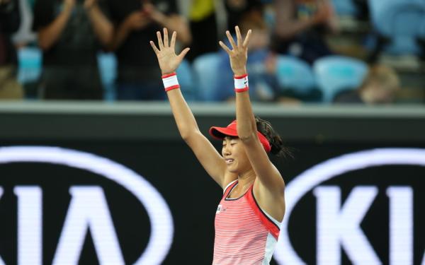 “后李娜时代”最佳战绩！张帅挺进澳网女单16强