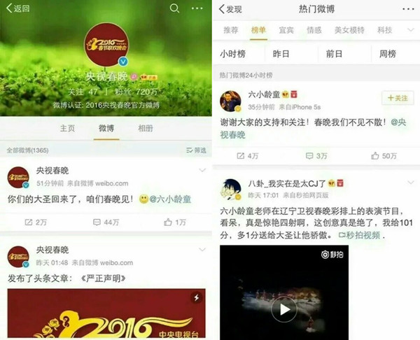 六小龄童尚未确定上央视春晚，郭富城团队否认捆绑炒作