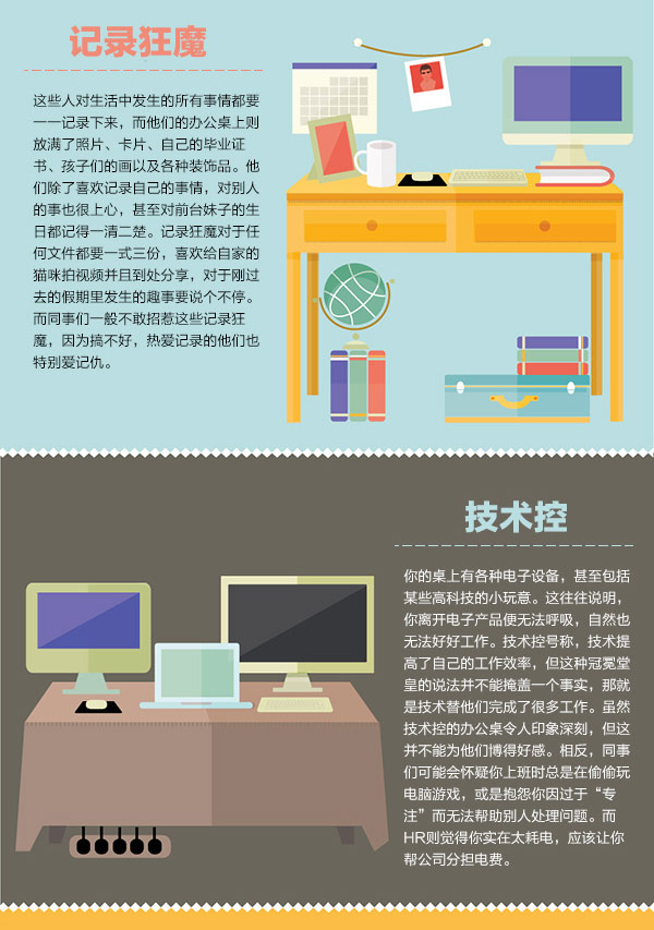 你的办公桌风格，可能会决定你的同事们怎样看你