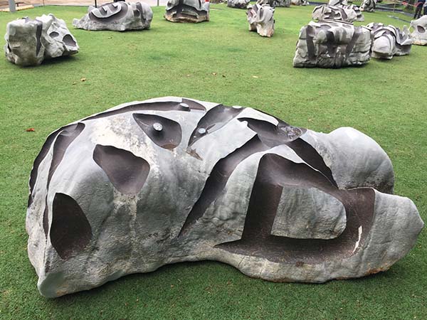 看展览|石头之上的农历节气，传统书法的当代书写