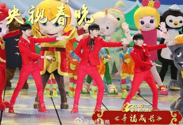 央视猴年春晚“新面孔”多，胡歌、TFBOYS等引关注