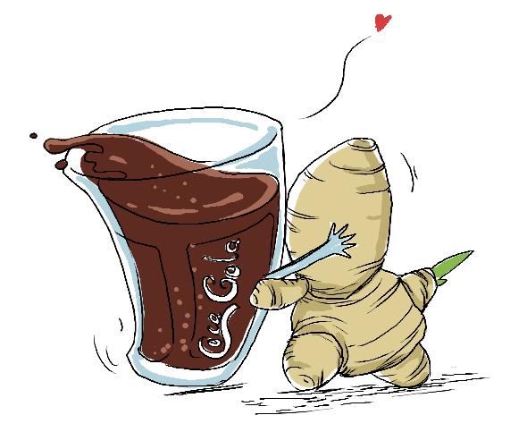 【问答】生姜可乐可以治疗感冒吗？