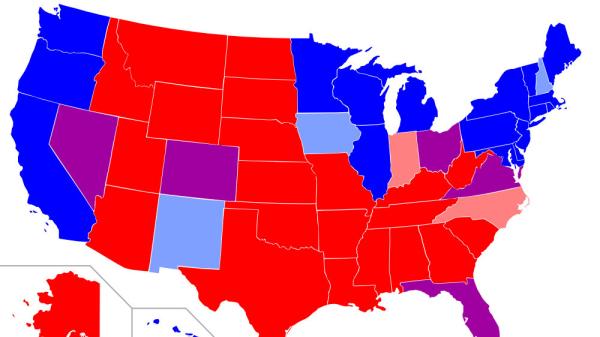 吴军讲美国大选︱（四）不论红蓝，选总统还得看我摇摆州