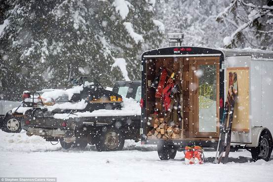 轮子上的桑拿房，妈妈再也不用担心我会冷哭了