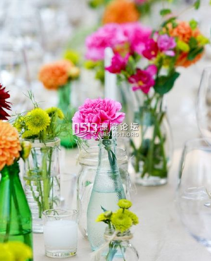 婚礼桌花