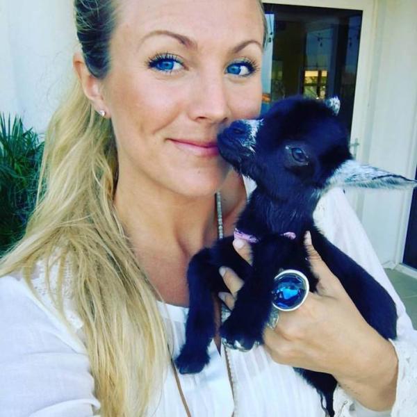 与山羊宝宝搭档做瑜伽，就是这么有趣！