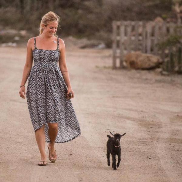 与山羊宝宝搭档做瑜伽，就是这么有趣！