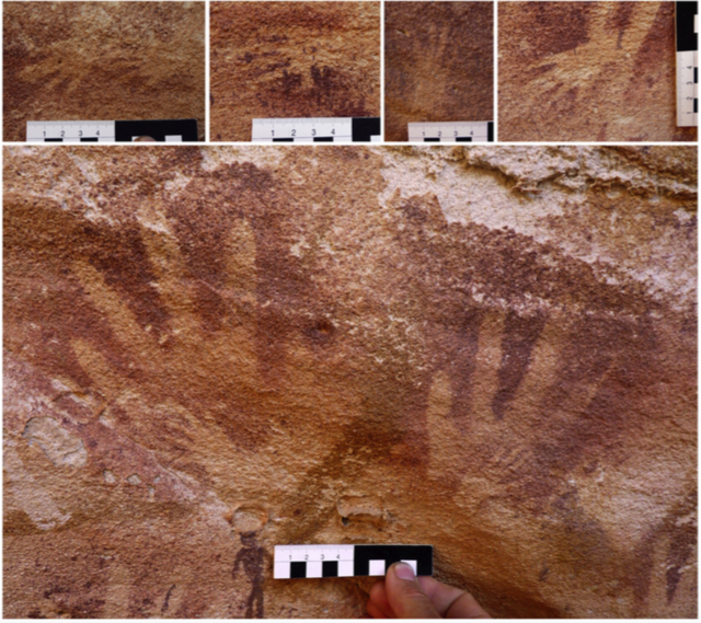 【论文故事】史前岩画上的“手”是谁的？