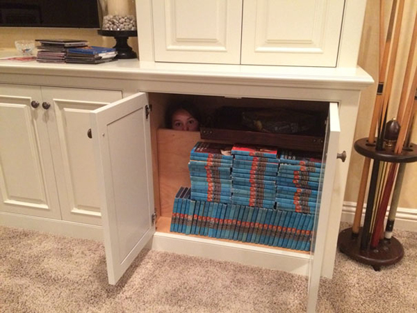 趣看|好想回到幼年，再玩一次躲猫猫