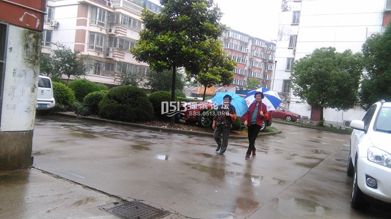 小区老人成立巡防队护邻里平安