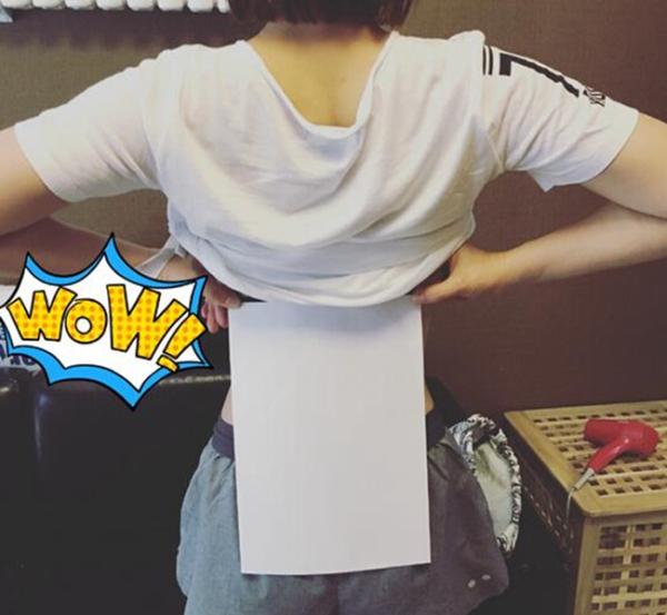 审美标准又换了？亮出你的A4腰吧，不行就把纸横过来