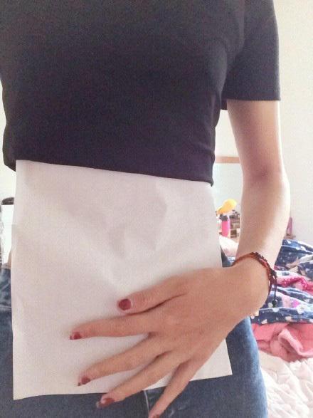 审美标准又换了？亮出你的A4腰吧，不行就把纸横过来