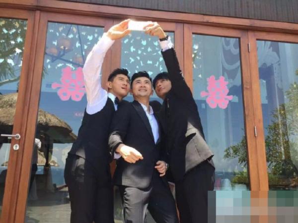 读图| 吴奇隆刘诗诗巴厘岛大婚，小虎队合体出动迎新娘