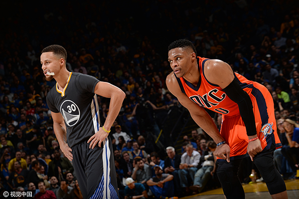 张佳玮 | 你拥有最好的杜兰特和威少，为啥看到库里就怂？