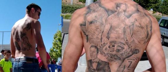 爱梅西，就把梅西放在大腿上