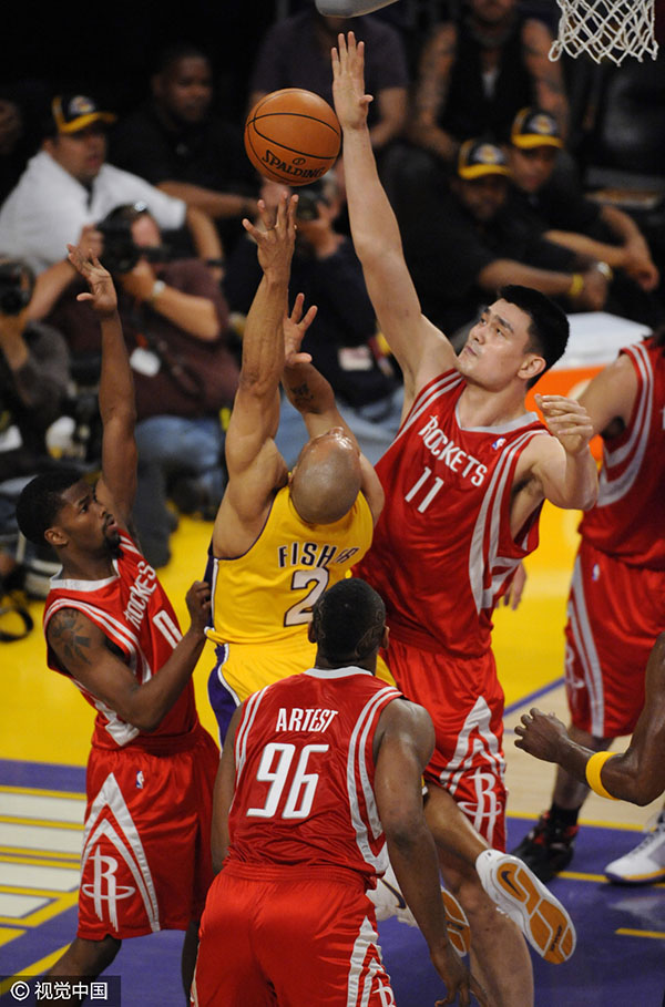 张佳玮|一人打爆湖人三大内线+科比，姚明进名人堂谁还敢黑