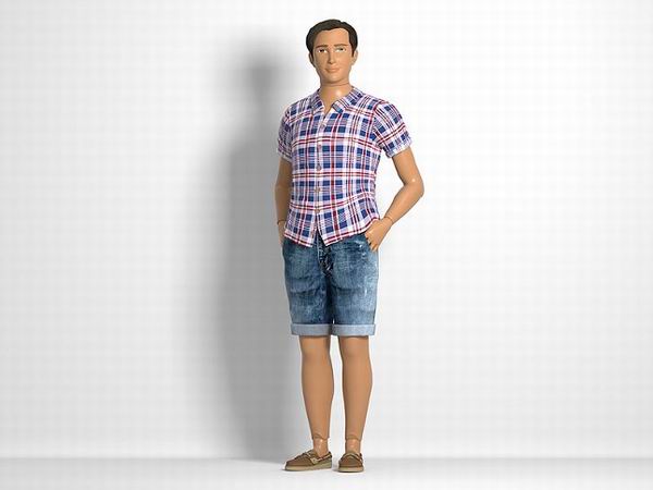 为了孩子们的健康审美观，芭比男友的六块腹肌也消失了