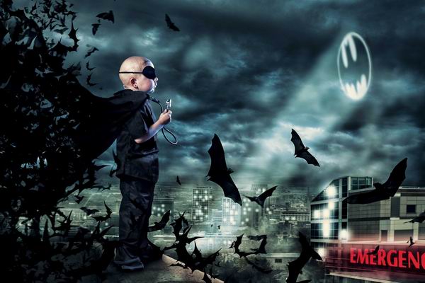 身患癌症的孩子们，在这些照片里实现了光荣与梦想