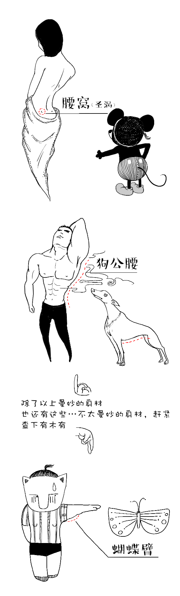 好喵漫画 | 来看看你是哪种身材