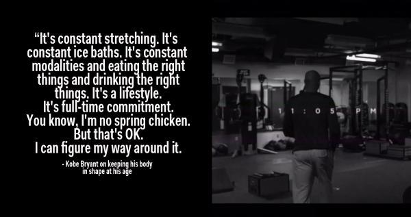 科比职业生涯十句话，是否有一句曾经激励过你？