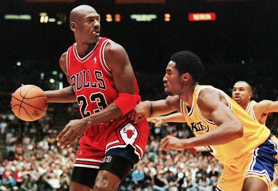 乔丹这样定义科比：单挑唯一能击败我的，只有他了