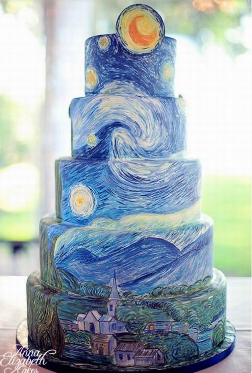 你见过长成这样的婚礼蛋糕吗？