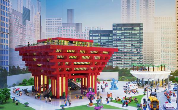 太萌了！现在你可以像巨人一样俯瞰上海这座小城