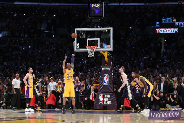 60张图读懂科比最后一战：这一次，曼巴终于面带笑容