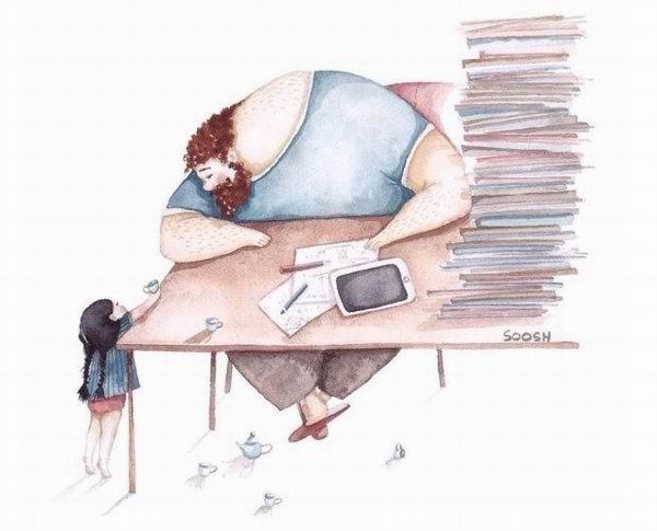 为什么女儿爱爸爸？插画师用温暖人心的漫画解答了这个问题