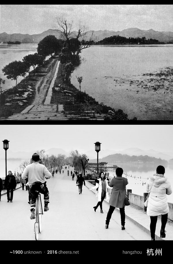 黑白照片里的中国时间旅行