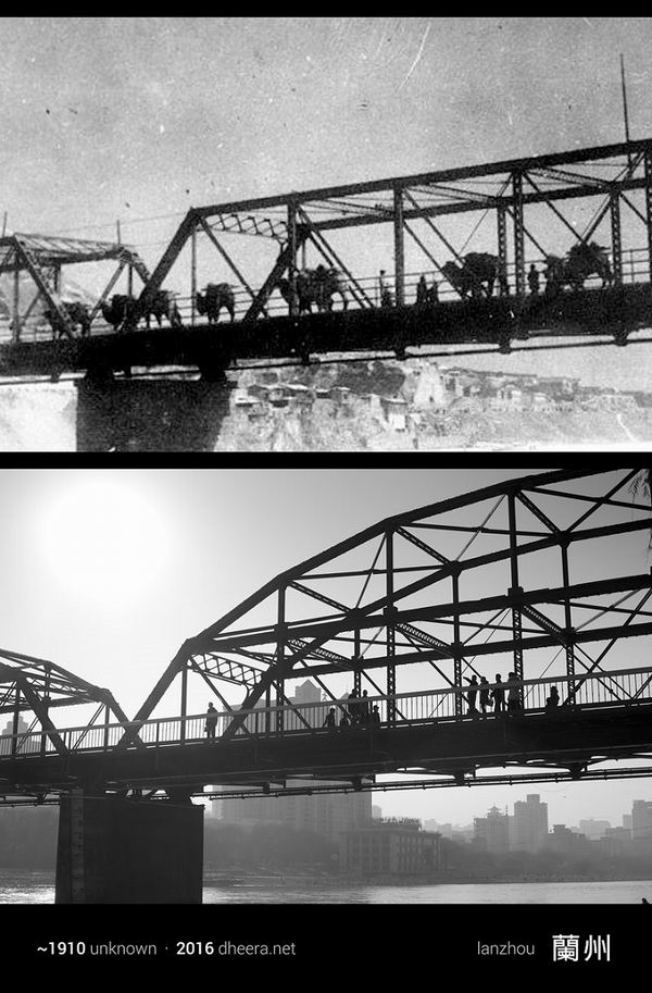 黑白照片里的中国时间旅行