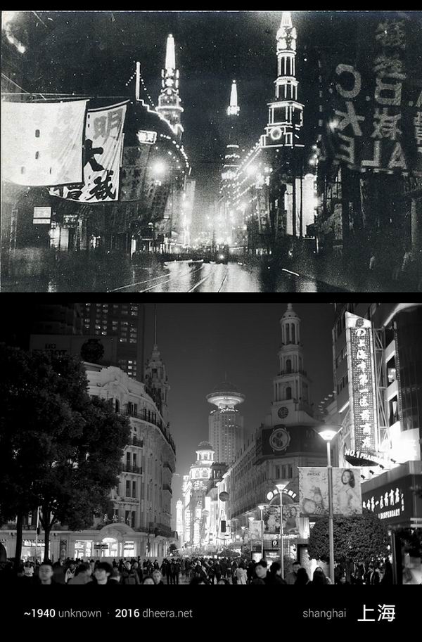 黑白照片里的中国时间旅行