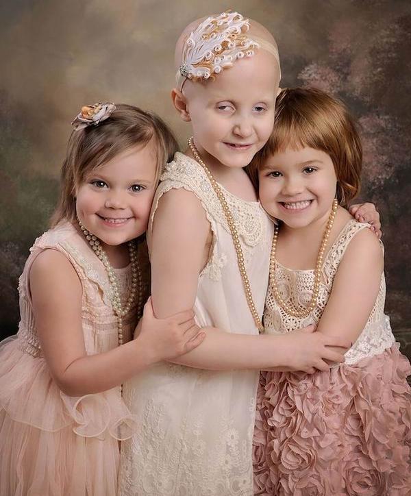 “滚蛋吧！肿瘤君”，这3个充满勇气的小女孩温暖了全世界