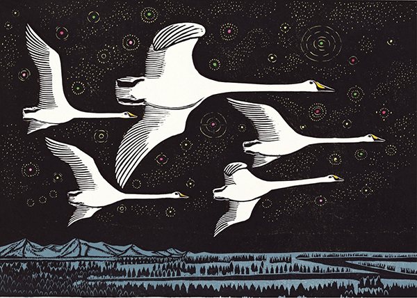 一生只画北海道动物的日本版画大师