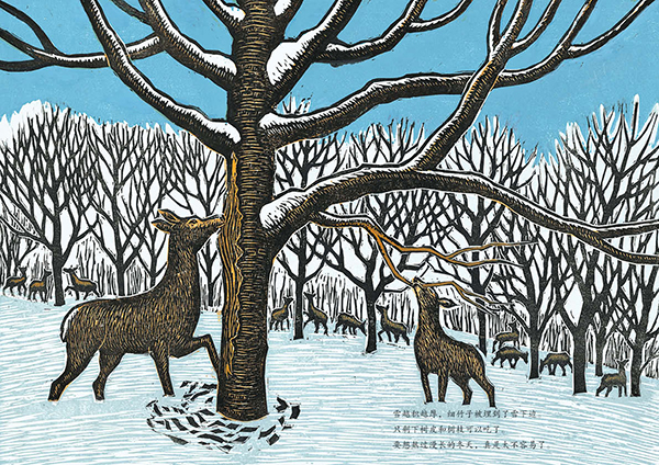 一生只画北海道动物的日本版画大师