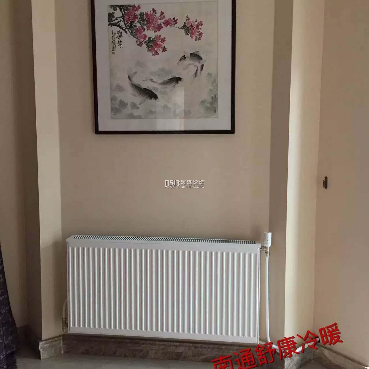 钢板式明装暖气片