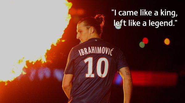 他如国王般到来，离开时已是传奇！中超是伊布的下一站吗？