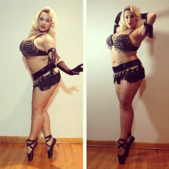 谁说芭蕾舞者必须是瘦子？大码的足尖舞一样美