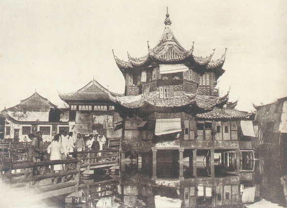 上海豫园文物失而复得？百年湖心亭茶楼楹联“重现江湖”